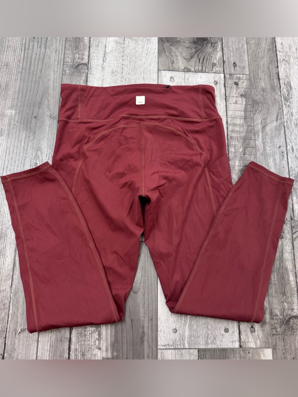 Vuori Women's Clean Elevation Legging Medium Burgundy Maroon